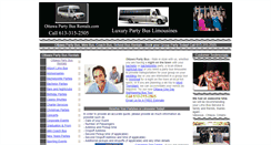 Desktop Screenshot of ottawapartybusrentals.com